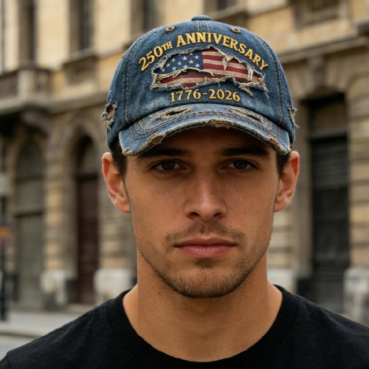 Trendy Baseball Hat With Embroidery Adjustable Strap Design Lightweight Polyester Unisex Sun Protection