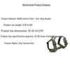 Cross-Border Tactical Vest for Medium & Large Dogs - Harness Style Pet Clothing for Outdoor Activities