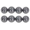 15PCS 25mm Spherical Magnets Ferrite Black Magnetic Stone Balls for Adults Stress Relief Office Desk Toys