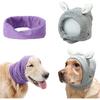 YolentQuiet Ears for Dogs Anxiety Barking Dog Ear Covers Muffs Snood for Noise 2PCS Dog Ear Hearing Earmuffs Fireworks Protection Anti Anxiety Dog