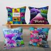 T-Trolls Band T-TogetherS Pillow Cover for Bedroom Room and Living Room Sofa Decorative Cushion Cover