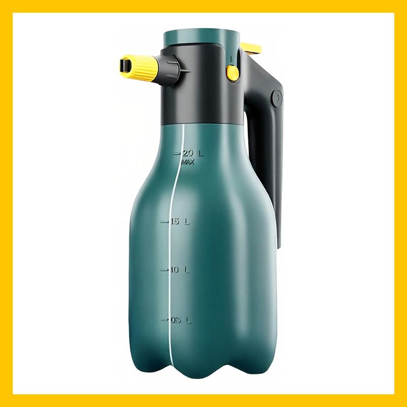 

2L Car Wash Foam Sprayer Electric Handheld Large Capacity Eco Friendly Car Cleaner For Window Cleaning And Auto Detailing