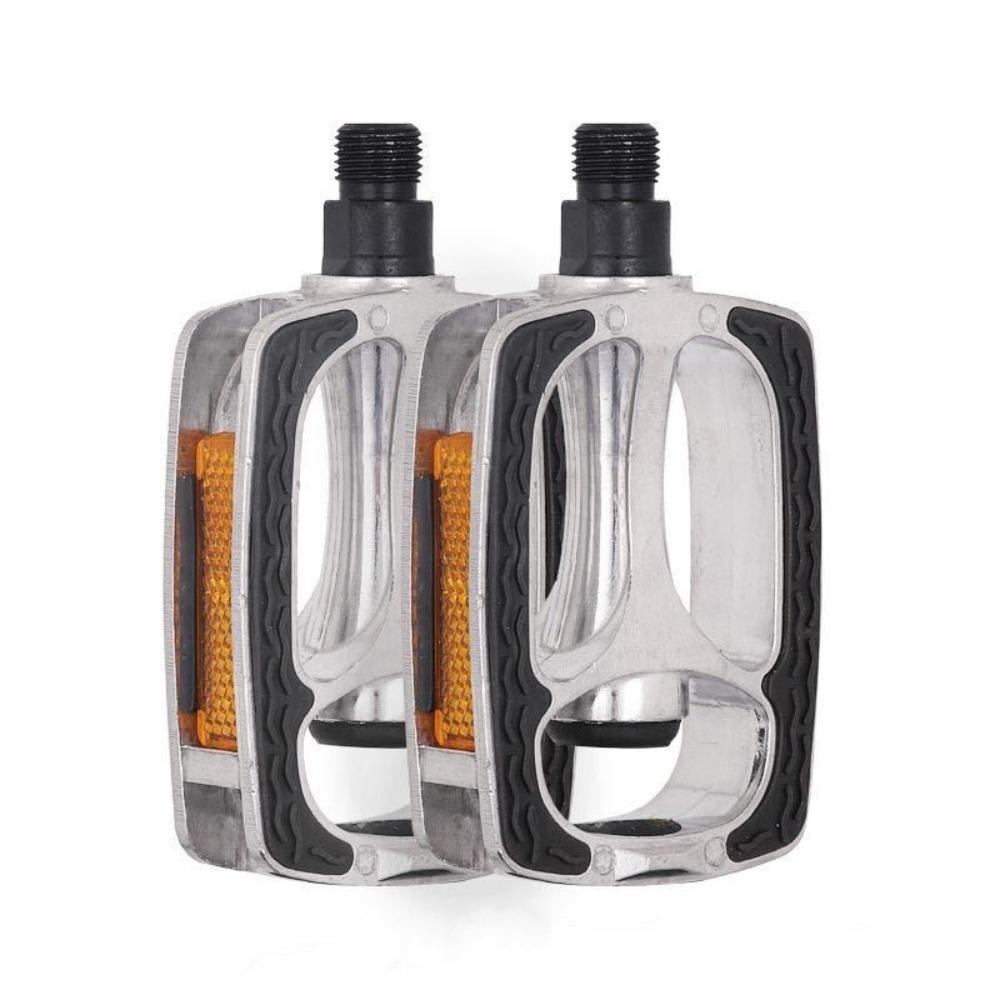 

Полые педали для горного велосипеда Алюминий Цинковый сплав Цинковый сплав Велосипедная педаль Велоаксессуары серебряный