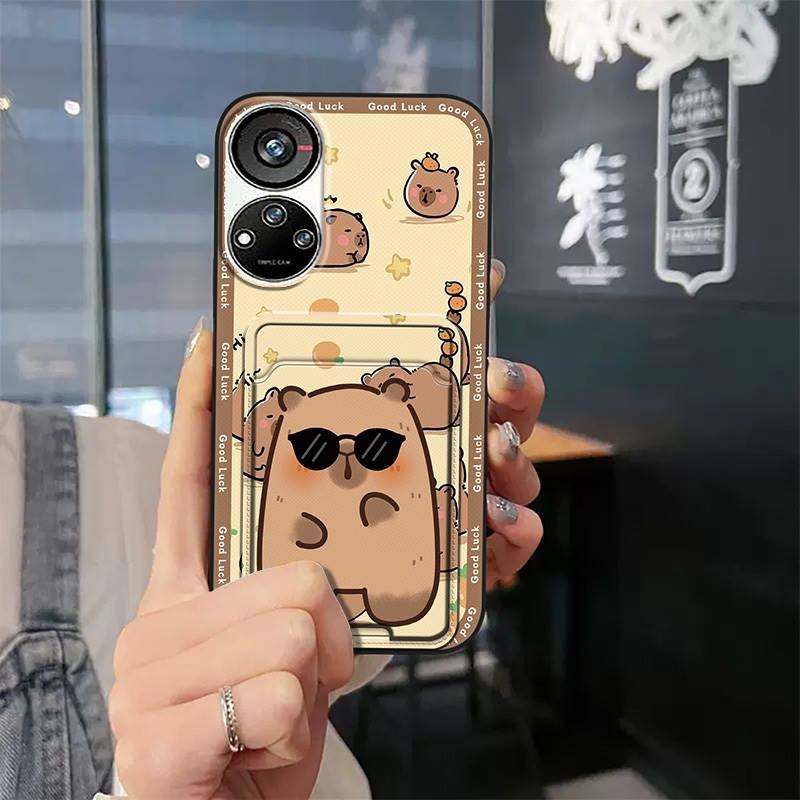 

Мягкий чехол Модный дизайн Чехол для телефона Для ZTE Blade V40S/Axon40 SE защитный Пыленепроницаемый Милый Граффити Противоударный Слот для карт ZTE Blade V40S/Axon40 SE