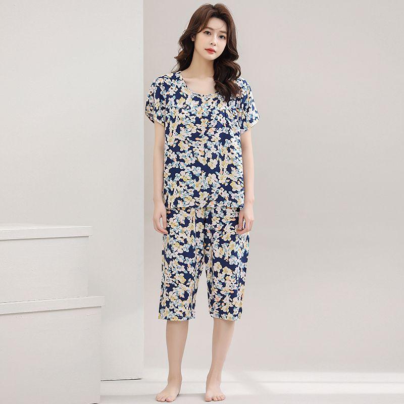 Хлопковые шелковые пижамы — фото 6