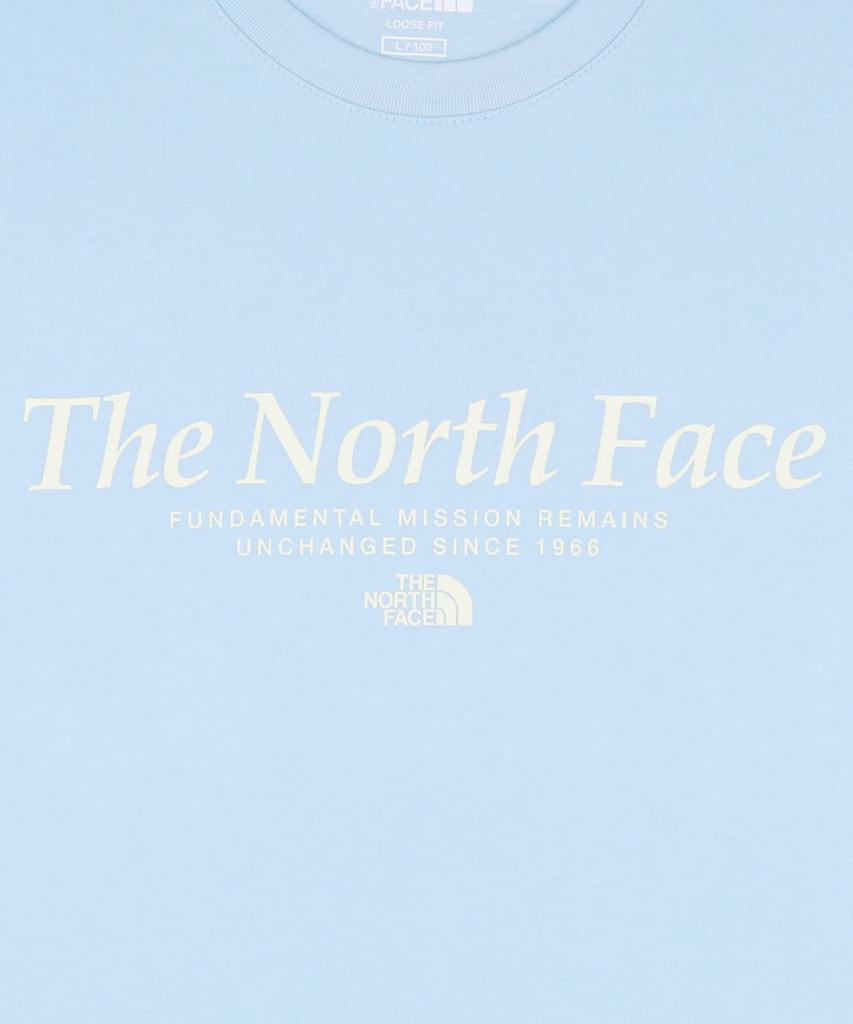 Noseupeiseu Nt7Us10M Signature Short Sleeve T-Shirt Light Blue