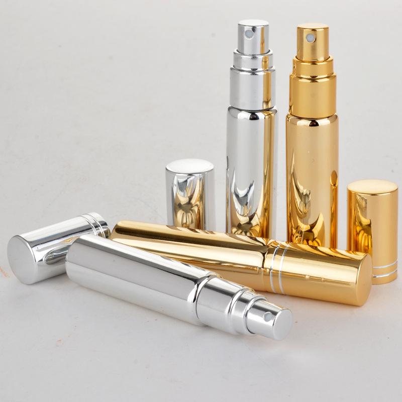 10ml λοσιόν υποεμφιάλωσης αρώματος ενυδατικό μπουκάλι σπρέι ηλεκτρολυτικό μπουκάλι σπρέι με γυάλινο σωλήνα UV