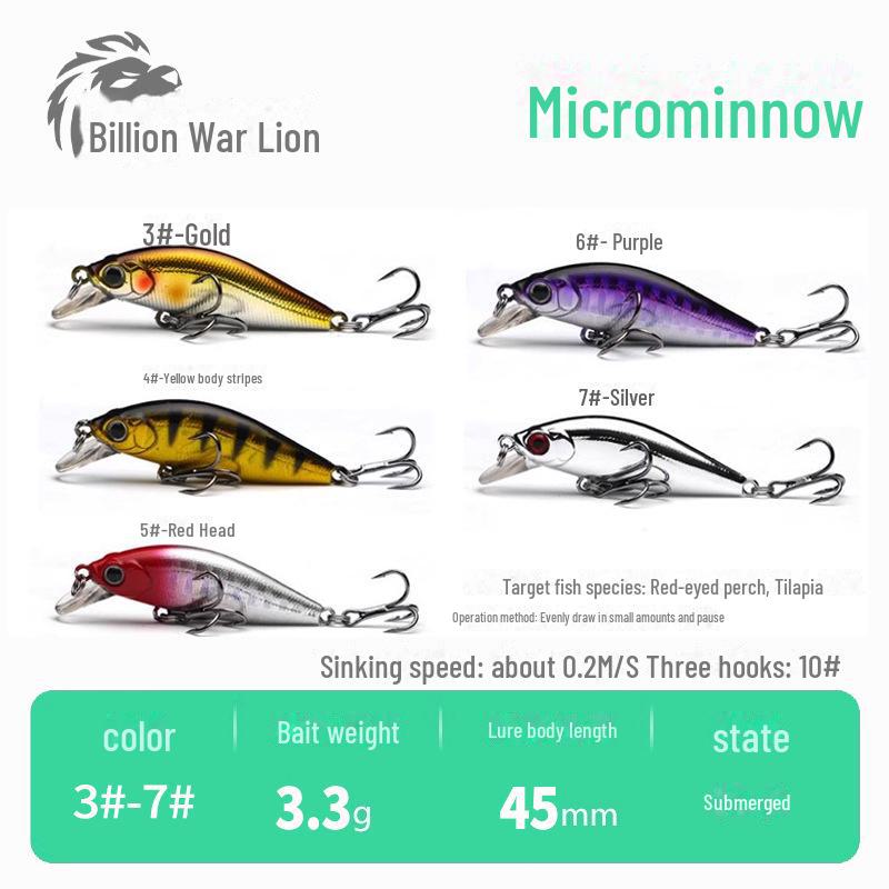 

Маленькая серебристая приманка-карандаш Minnow: 3,3 г искусственная приманка, медленно тонущий, твердое тело, одинарный крючок 3.3g