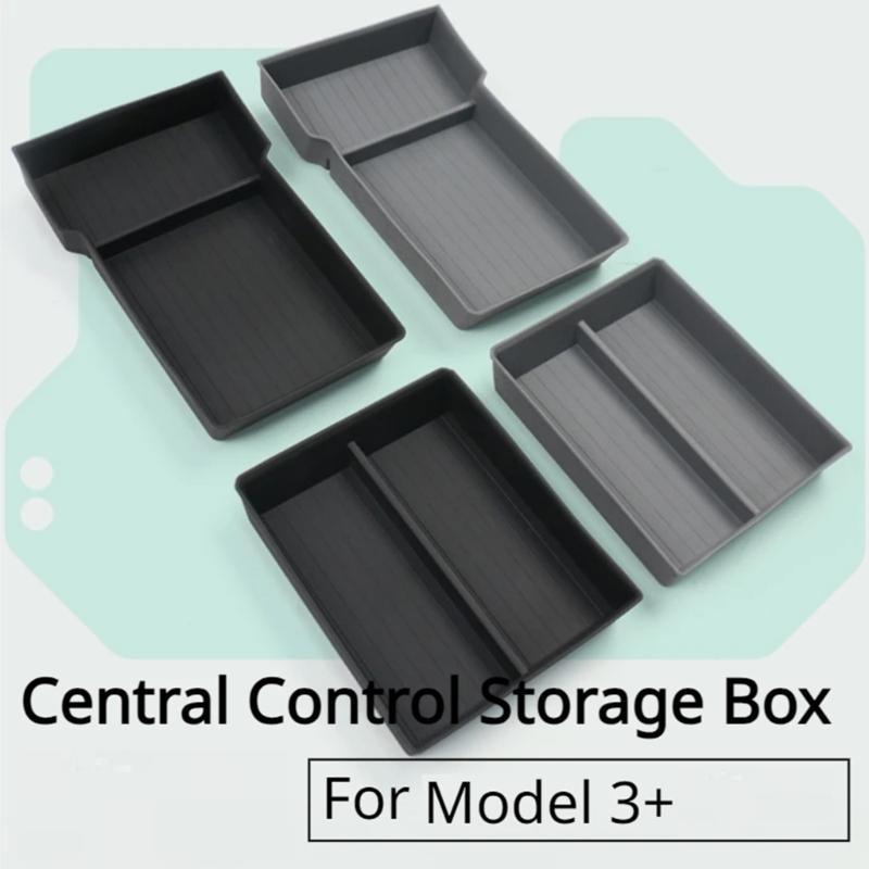 Suitable for Car 3+ Car Accessories Front Dashboard Center Console Armrest Storage Container Sundries Cubby Glove Box