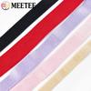 Meetee 5 Meter Elastische Banden voor BH-bandjes 6-25 mm Stretch Rubber Schouderband Ondergoed Veerband Naaibenodigdheden
