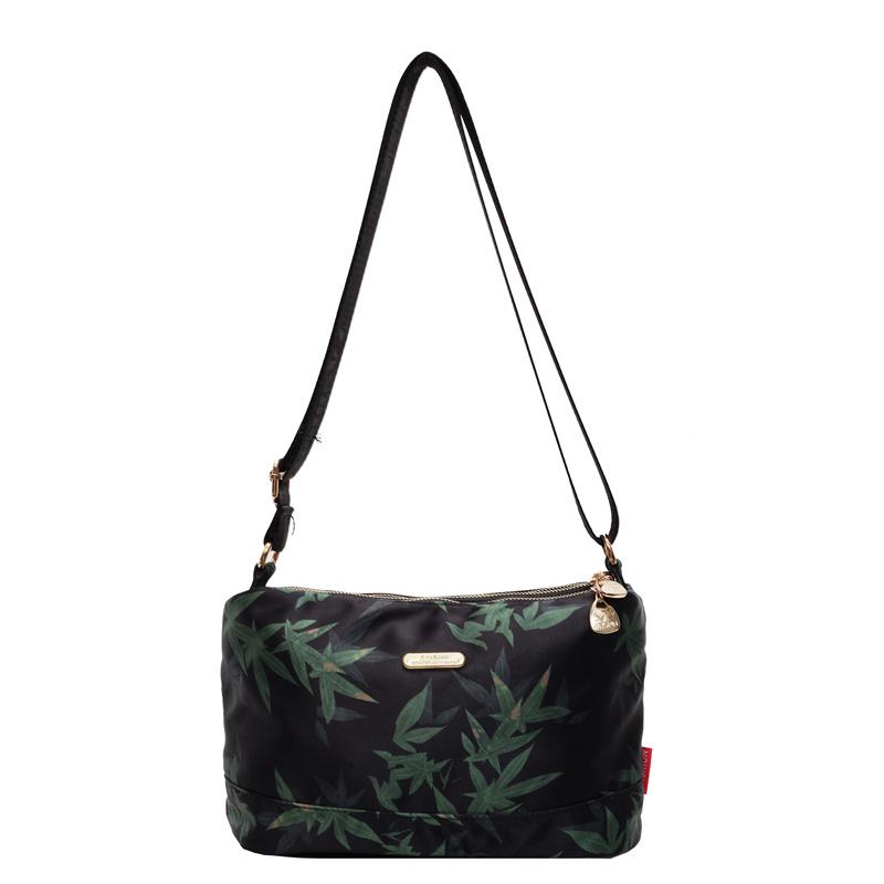 

Сумка для мамы, сумка через плечо для среднего возраста, многослойная сумка с принтом, женская сумка через плечо Large чёрный