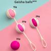 Boules de Geisha - G-VIBE - Mini Violet - Lot de 4 - Silicone - Exercices de Kegel