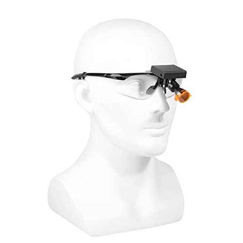 Światło LED 5W w stylu okularów, lampka na klips, zintegrowane gogle, pasuje do zwykłych okularów, DY-011-F