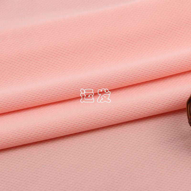 Bird's Eye Mesh Fabric Knitted By The Meter for Clothing Dresses T-shirt Sewing Plain Quick-drying Sportswear Textile Breathable