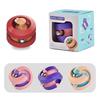 2PCS Rotating Orbit Ball Fidget Spinner Infinity Puzzle Cube Novelty Anxiety Stress Relieve Toys Gifts for Teenager Boys Girls