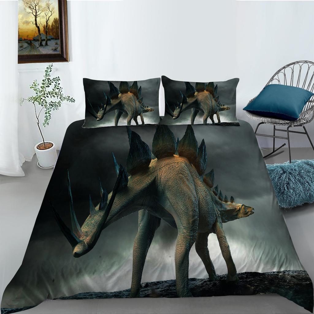 Mode Dinosaurier Serie Polyester Bettwäsche Zwei- oder Dreiteilig Digitaldruck