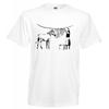 Adults Banksy Zebra Washing Stripes Graffiti Street Artist White Unisex TShirt