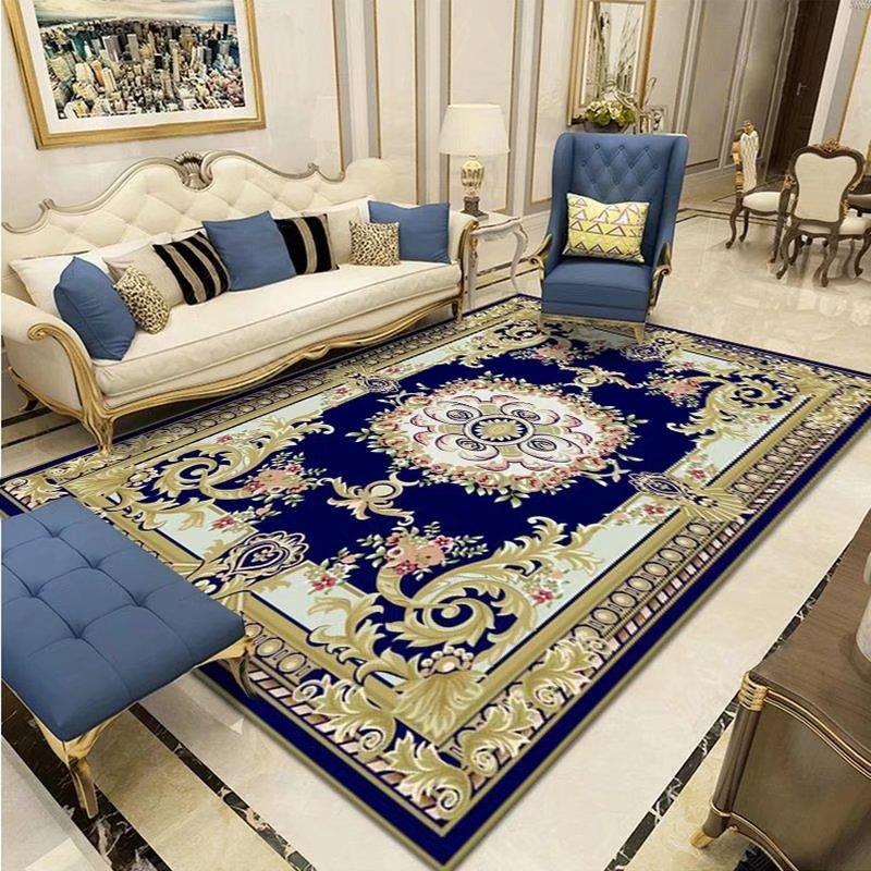 Classical European Style Palace Living Room Carpet Family Living Room Bedroom Retro European Style Carpet
