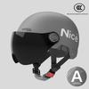 Electric Motorcycle Helmet Men's and Women's Battery Car Riding Sun Protection Summer Four Seasons Universal Helmet