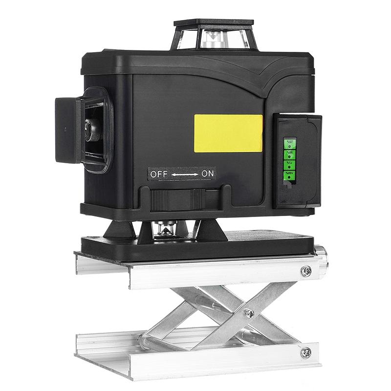 16 Green Lines Laser Level+Remote Controller 3D Self-Leveling 360 Horizontal And Vertical Cross Outdoor Powerful Laser