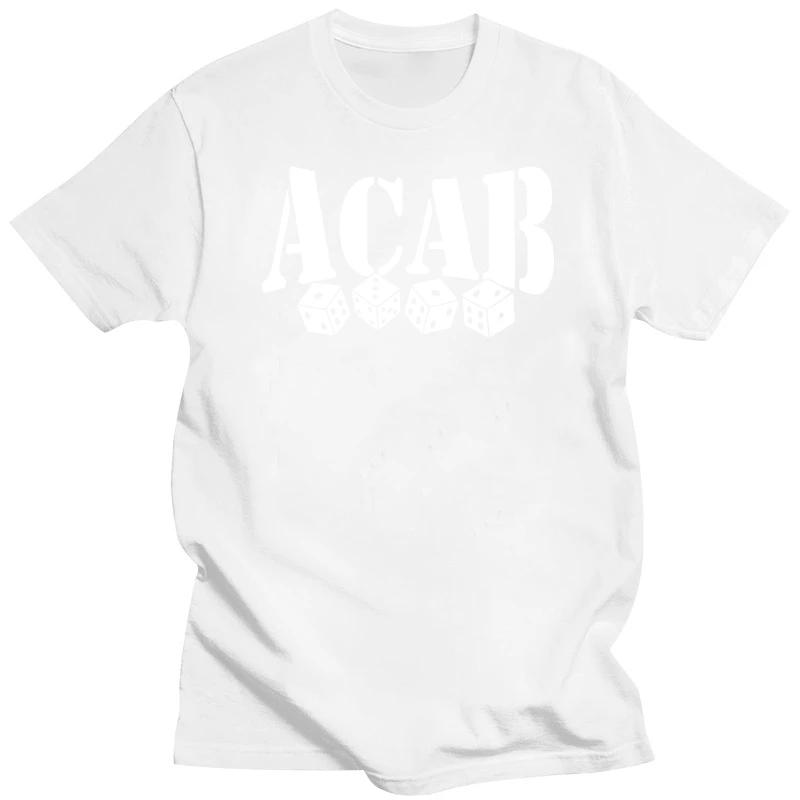 ACAB1312 Gothic Rebellious Trend Street Highquality 100 Pure Retro Original Dojo Summer Mens Shortsleeved Tshirt