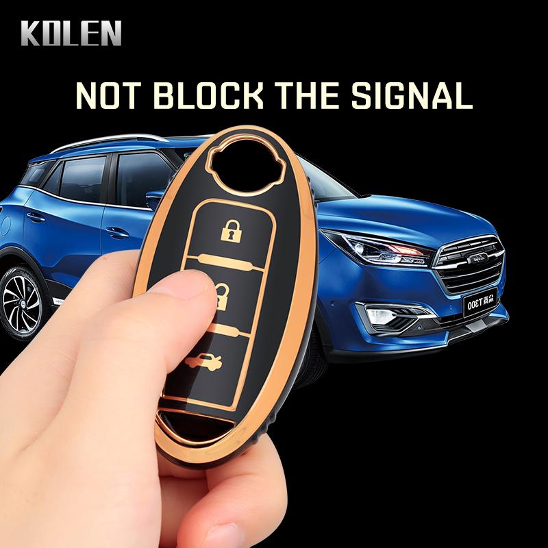 Tpu Auto Smart Key Fob Cover Case Housing Remote Fit For Nissan Qashqai Juke J10 J11 X-Trail T32 T31 Kicks Tiida Pathfinder Note Fit For Infiniti