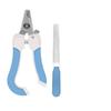 Pet Cat Nail Scissors Set, File, Stainless Steel Nail Clipper for Dogs, Cleaning and Beauty Products