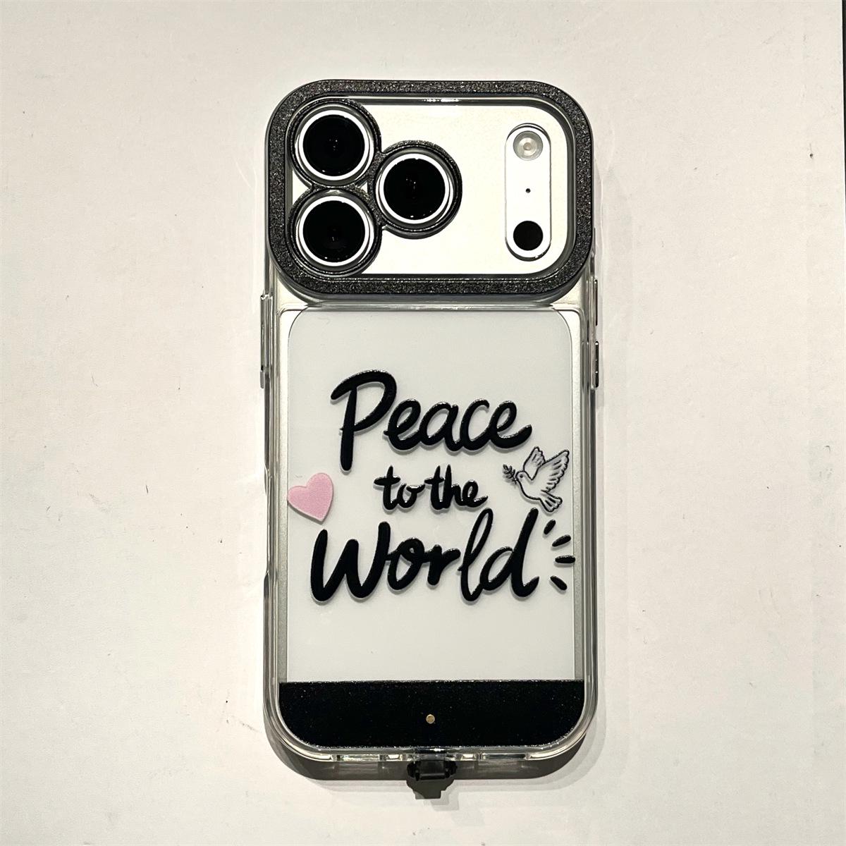 

Black Flash Incoming Call iPhone Case Compatible with iPhone 17/16/15 Pro Max and iPhone 14/13/12/11 XR X/XS