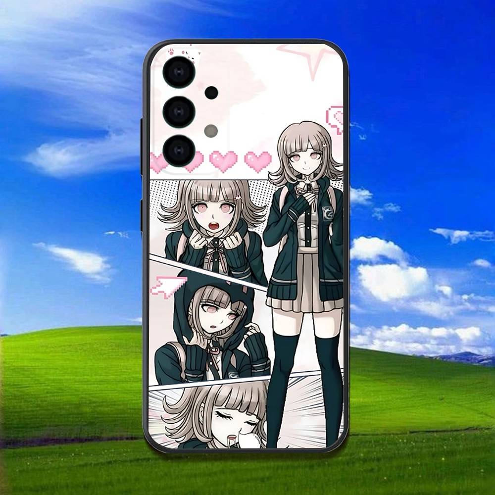 Chiaki Nanami D-Danganronpa Handyhülle Für Samsung Galaxy A13,A21s,A22,A31,A32,A52,A53,A71,A80,Weiche Schwarze Hülle