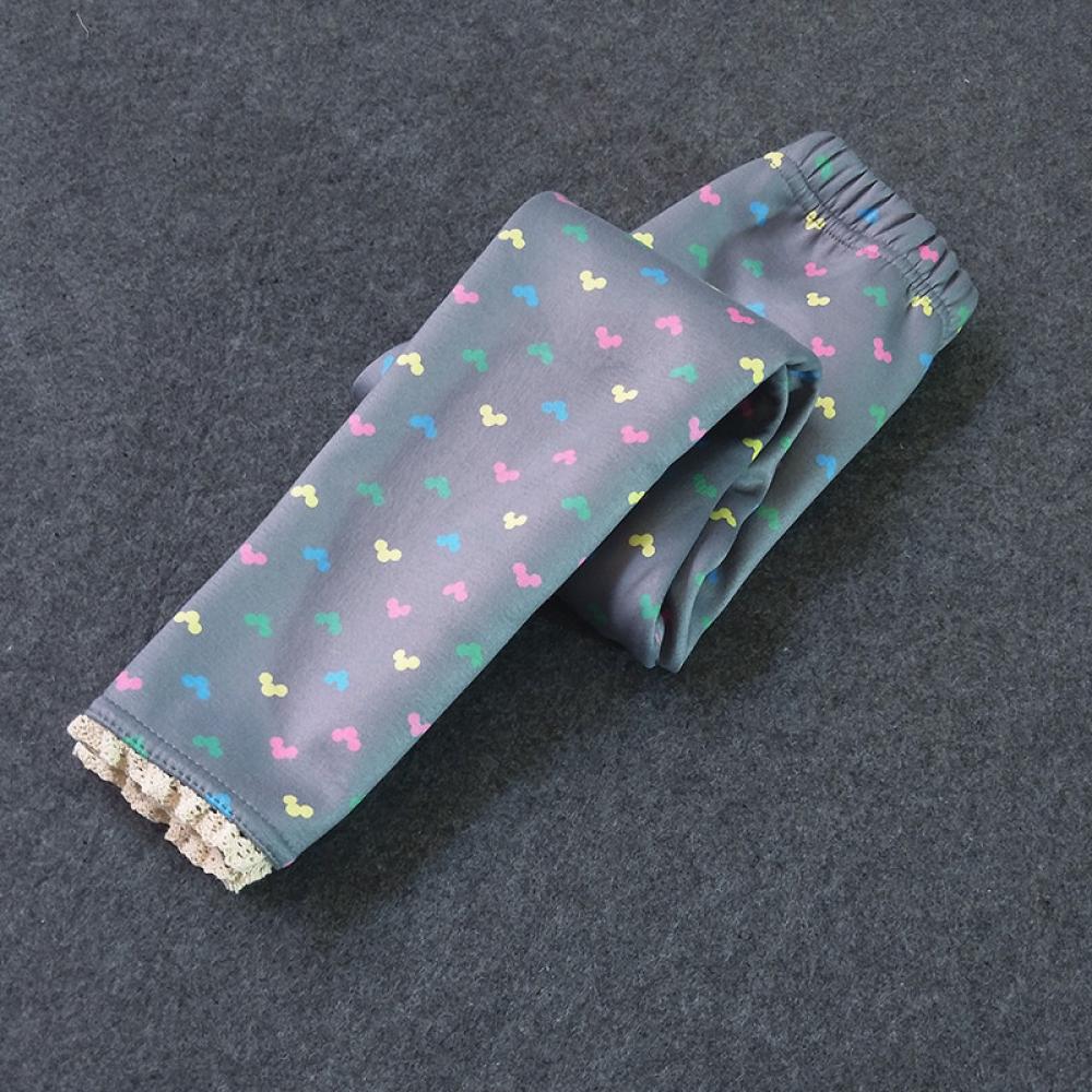 Κοριτσίστικα Κολάν Πολύχρωμα Κολάν Κινουμένων Σχεδίων Κοριτσίστικα Παντελόνια Plus Βελούδο Κοριτσίστικα Δαντελωτά Ζεστά Εφηβικά Παντελόνια