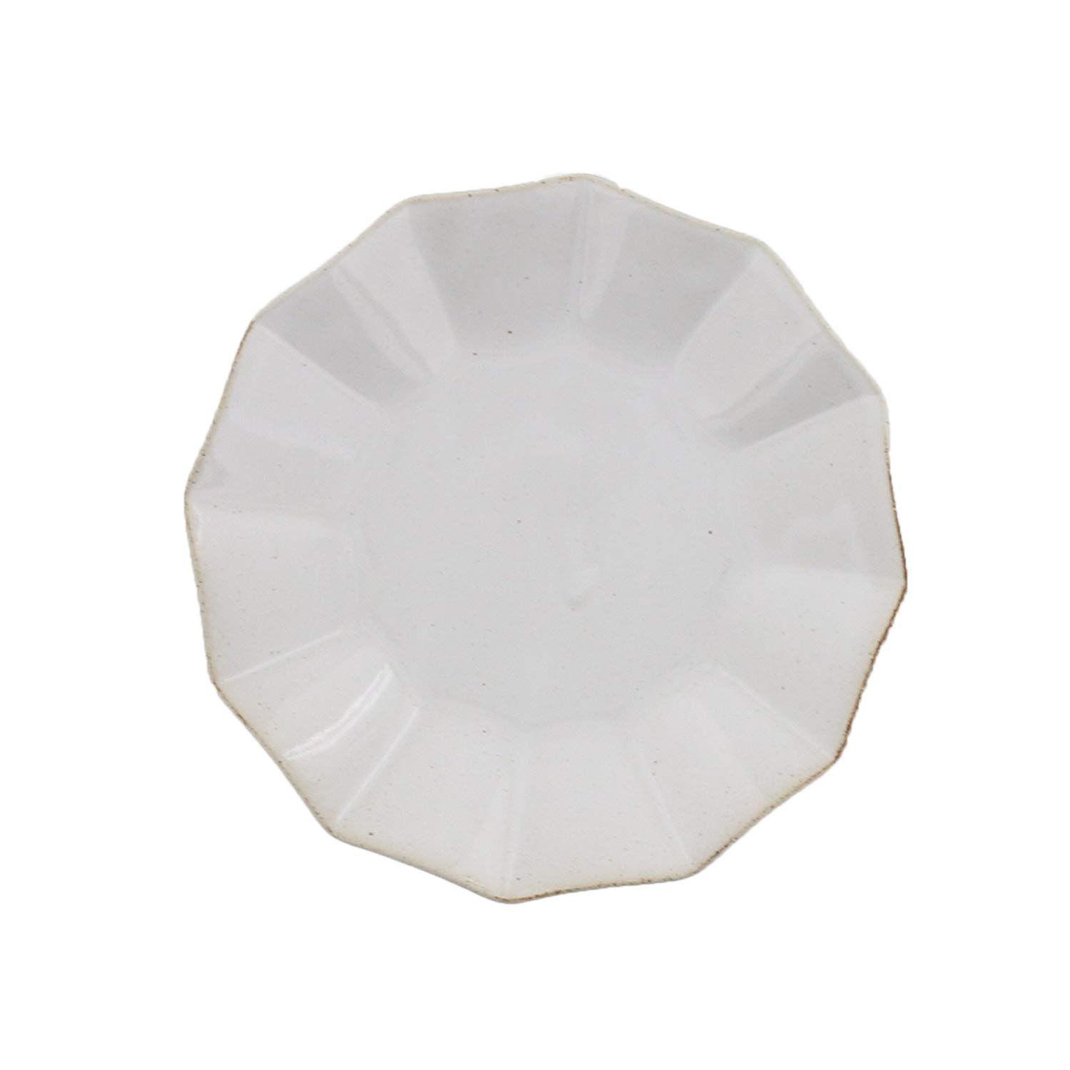 

EAST table Medium Milky Rinka Made in Dishwasher and Microwave Plate, 14.5cm, White, (Rinka), Japan, Safe, ic-00702