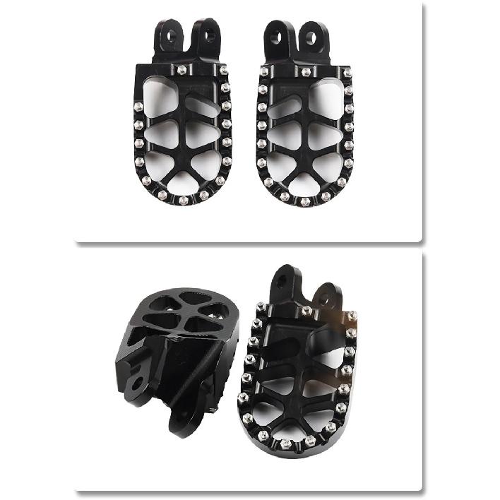 Motorcycle CNC Foot Pegs Rests Footrest Footpeg Pedals For HONDA AFRICA TWIN XRV 650 XRV 750 XRV650 XRV750 650XRV 750XRV 1990