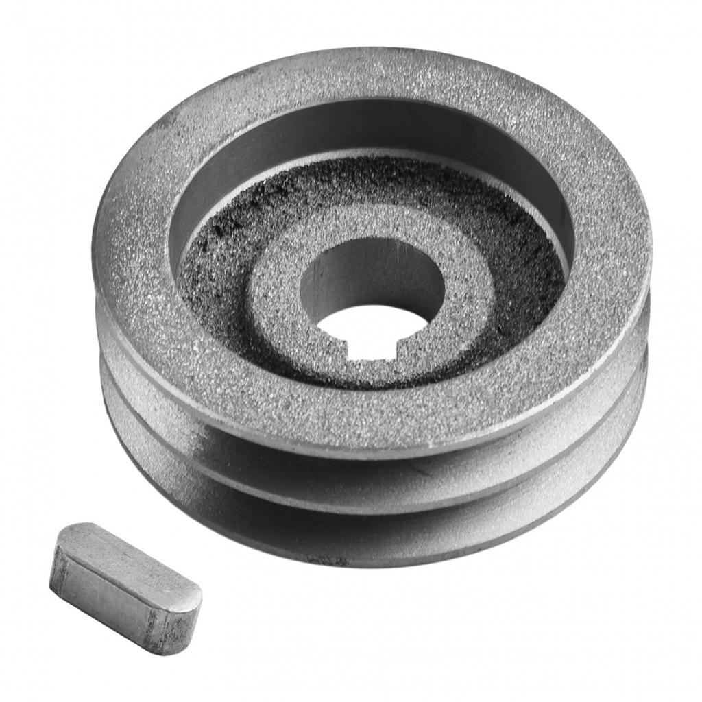 Litinová řemenice pro klínový řemen Průměr 50mm-100 Dvouřadá řemenice Příslušenství pro elektrické nářadí