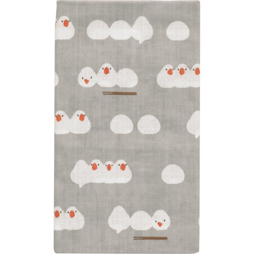 

Hama Pattern Tenugui Oshikura Sparrow Gray сірий колір