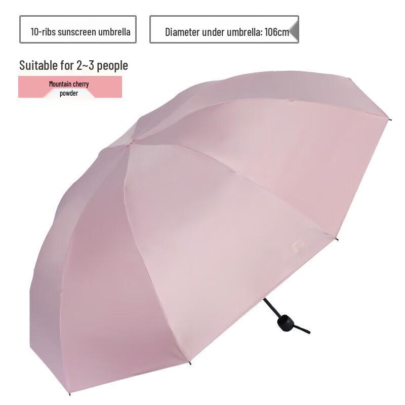 Heaven 10-Rib Compact Sun/Rain Umbrella
