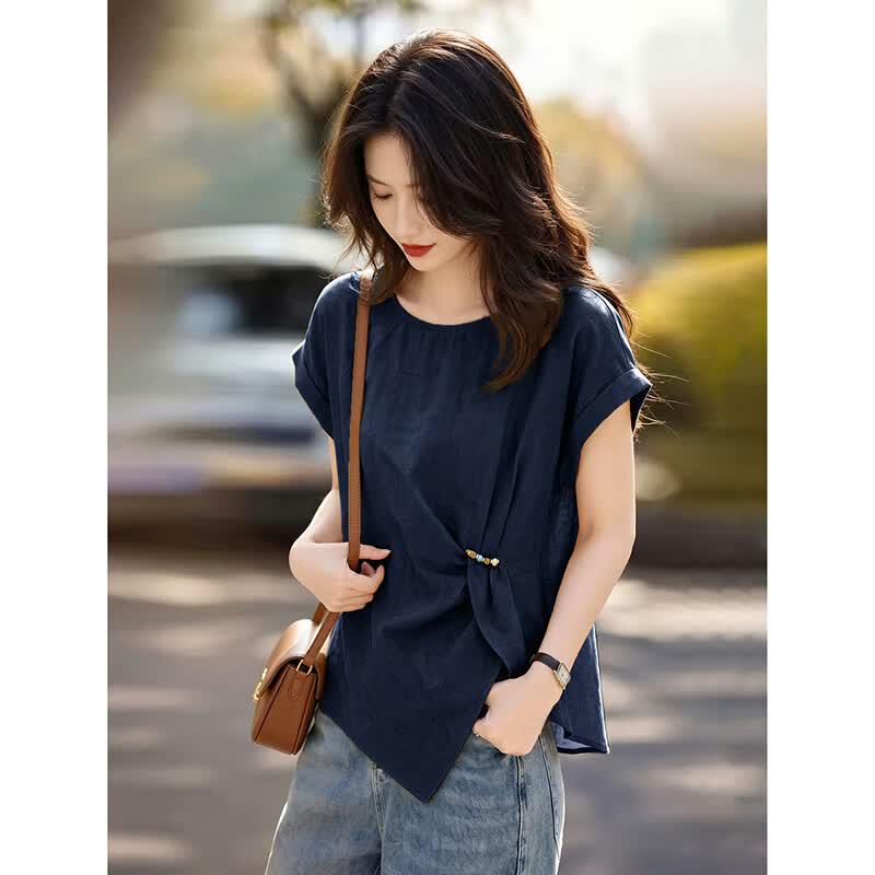 Awakening Paradise Summer Irregular Sleeveless Top M