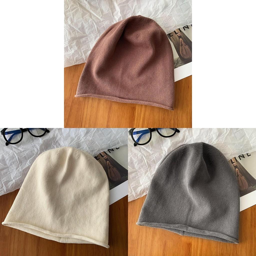 Вязаная Унисекс Объемная Шапка Черная Зимняя Теплая Защита Ушей Покрытие Головы Взрослые