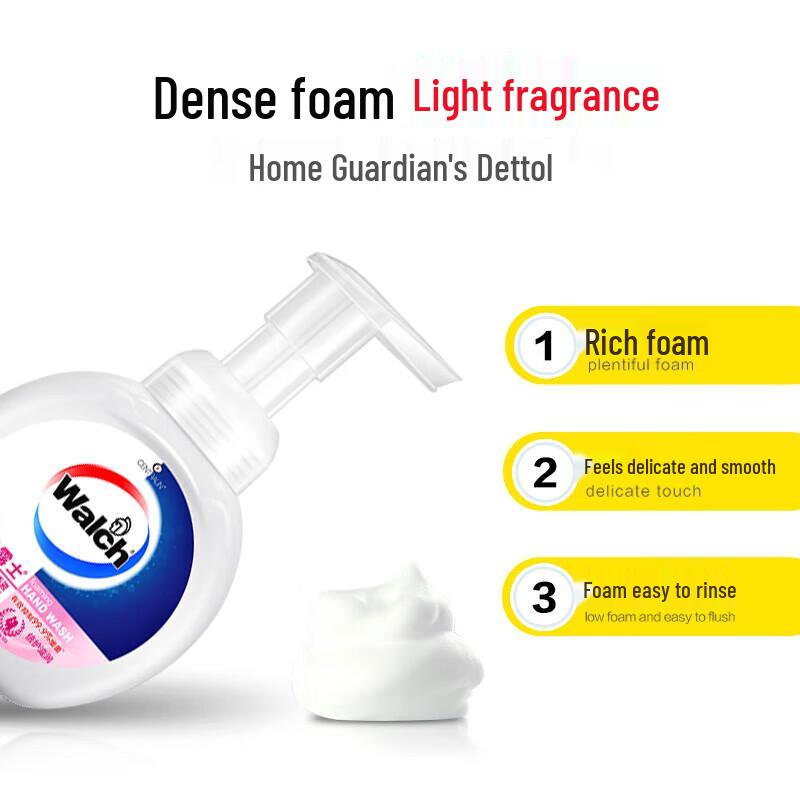 Walch Double Protection Moisturizing Foam Hand Wash