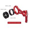 Bike  Bottle  Mount  Adapter Bike Handlebar Seat Post Bottle Cage Clamp Aluminium Alloy Double Buckle Kettle Holder