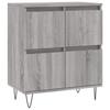Sideboards 2 pcs Grey Sonoma Particleboard