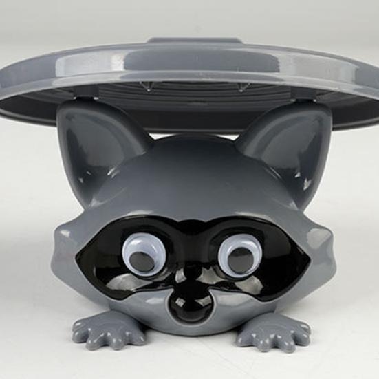 1/3Pcs Tissue Holder Raccoon Themed Wall Art Funny Toilet Roll Storage Stand Farmhouse Bathroom