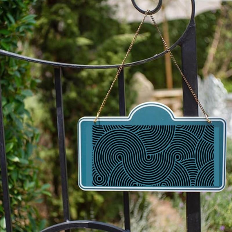 Reusable Artistic Template Craft Tool With Quality PET Materials Precisions Cut For Multiple Surfaces Decoration Project