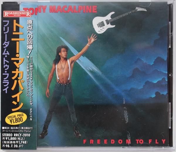 

CD TONY MACALPINE - Freedom to fly RRCY2010 Roadrunner Reco 1996 Japan ObiRock Used