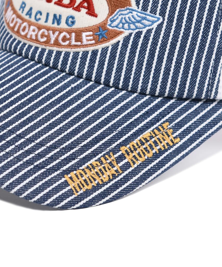PHYPS MOTORCYCLE Honda Stripe Mesh Cap_Blue