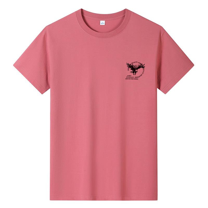 Large Size Pure Cotton Men T-shirt Short-sleeved Boys Tee KTB