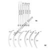 Taper Insertion Pin Tool Internal Thread Piercing For Tragus Lip Nose Piercing Stretching Tool Jeweler's Pick Up Tool