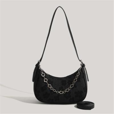 Textured Niche Design Bag for Women This Year's Fashionable and Versatile Crescent Bag Crossbody Underarm Bag