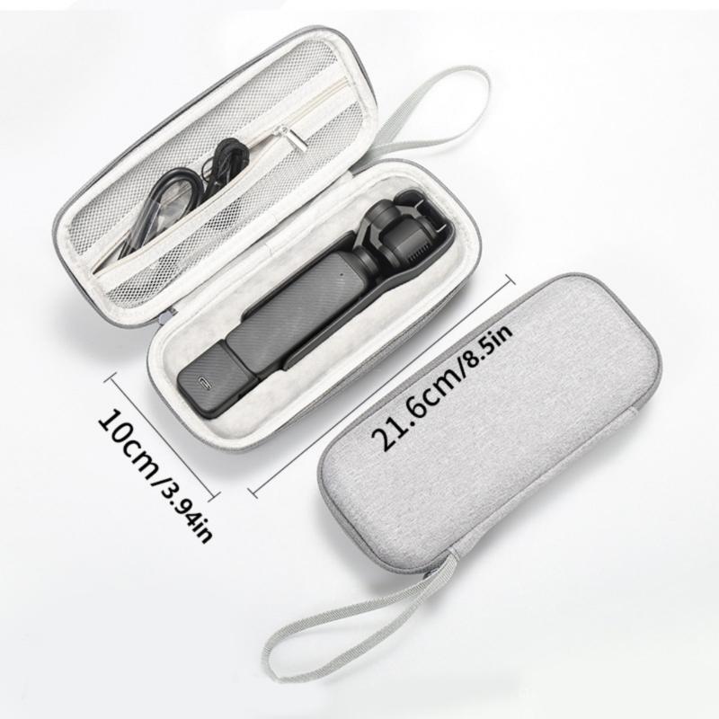 Travel Case Protective Organizers for Pocket 3 Camera, AntiScratch Hard Case with Organized Pockets