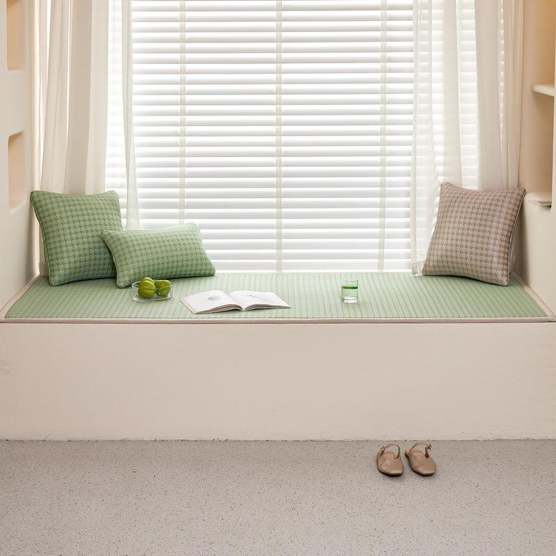 Summer Bay Window Mat  New Cool Doudou Window Sill Mat Advanced Sense Breathable Non-Slip Bedroom Balcony Mat