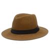 Hot-selling fashion Panama straw hat spring and summer outdoor sunshade beach hat men's and women's versatile big eaves sun protection straw hat